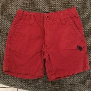 U.S. Polo Assn. red shorts